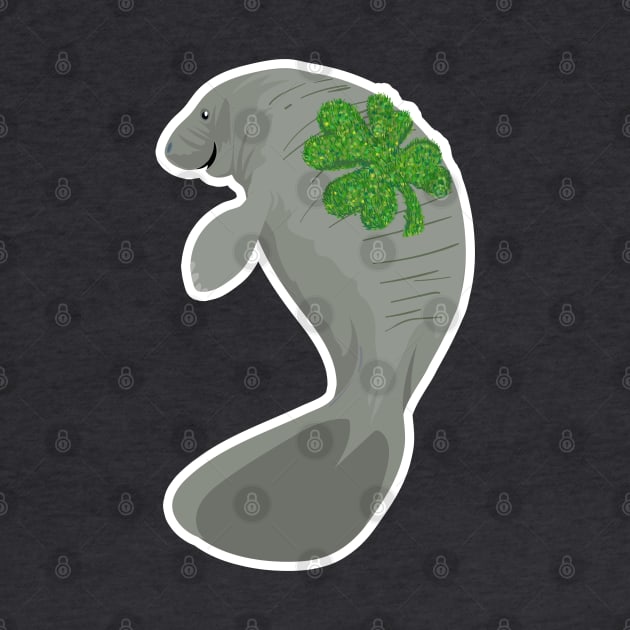 Shamrock Manatee by Peppermint Narwhal